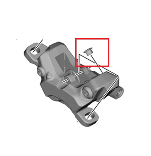 SHIMANO Avluftningsskruvlock BR-R9270/8170/7170