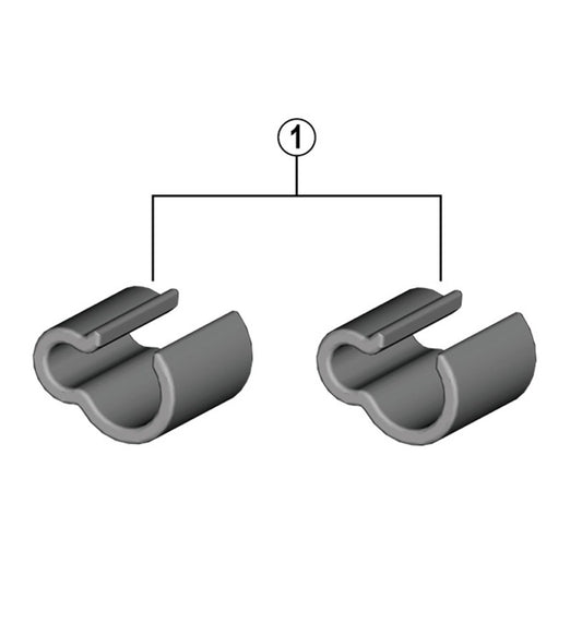 Klipsy do kabli SHIMANO EW-WU111 (2 sztuki)