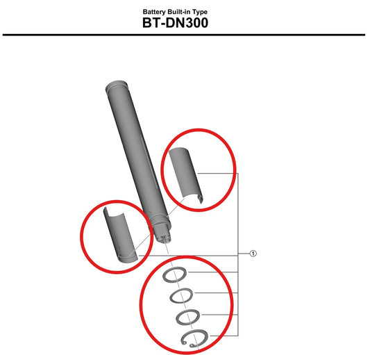 Zasilacz akumulatora SHIMANO BT-DN300