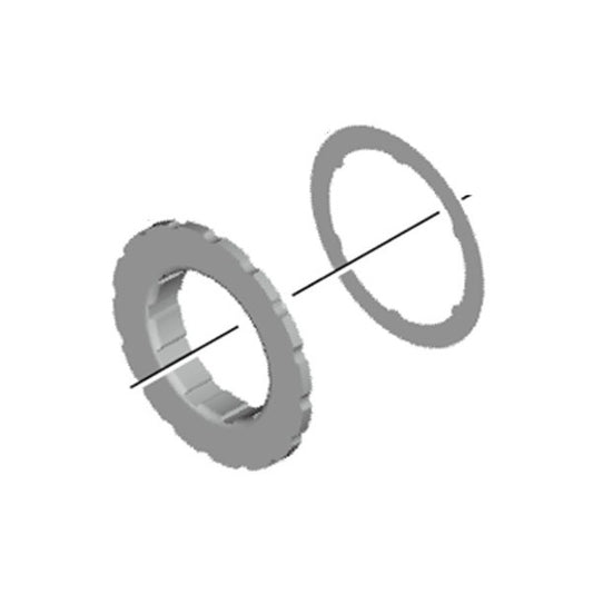 SHIMANO SM-RT30 extern centrerad låsmutter