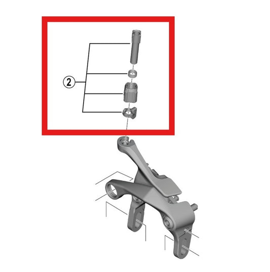 SHIMANO BR-R7000 spännskruv för kabel