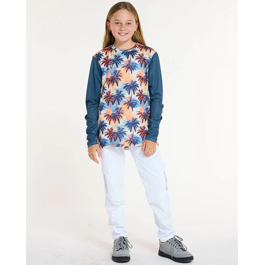 DHARCO GRAVITY VENICE BEACH Jersey Langærmet Junior Blå