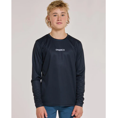 Maillot DHARCO GRAVITY THE DARKNESS Manches Longues Junior Noir