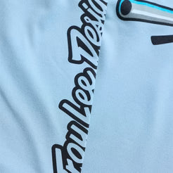 TROY LEE DESIGNS RUCKUS RIDE CARBS Junior Långärmad Jersey Blå