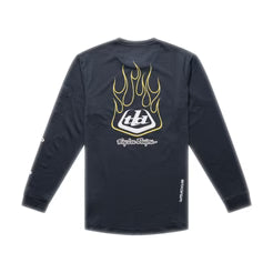 TROY LEE DESIGNS RUCKUS RIDE PRESSED Junior Långärmad Jersey Svart