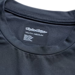 TROY LEE DESIGNS RUCKUS RIDE PRESSED Junior Långärmad Jersey Svart