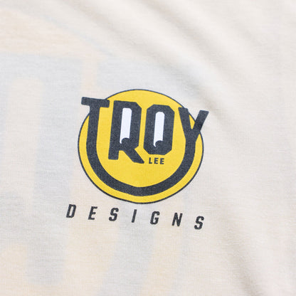Maillot TROY LEE DESIGNS SKYLINE RIDE HAPPY Junior Manches Courtes Pumice
