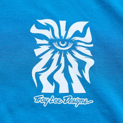 TROY LEE DESIGNS SKYLINE RIDE ONE EYE AERO Juniorský dres s krátkým rukávem modrý