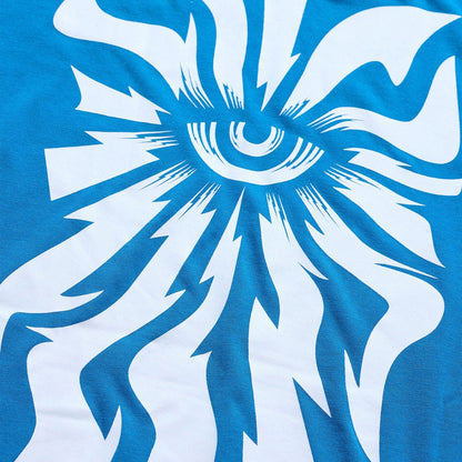Maillot TROY LEE DESIGNS SKYLINE RIDE ONE EYE AERO Junior Manches Courtes Bleu
