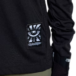 TROY LEE DESIGNS SKYLINE RIDE SIGNATURE Junior Långärmad Jersey Svart/Grön