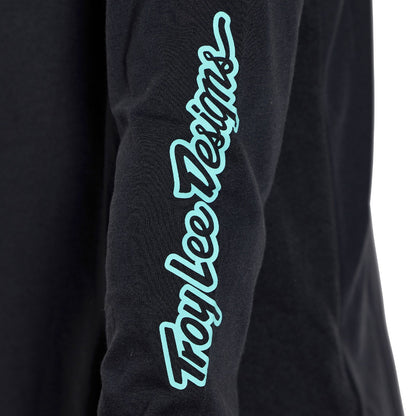 Maillot TROY LEE DESIGNS SKYLINE RIDE SIGNATURE Junior Manches Longues Noir/Vert