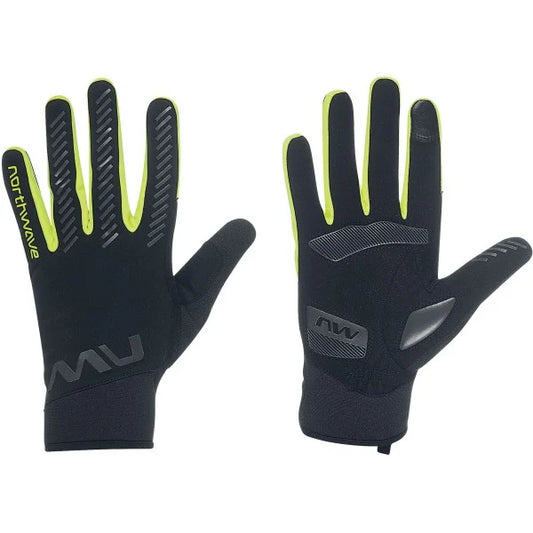 Gants NORTHWAVE ACTIVE GEL Noir/Jaune