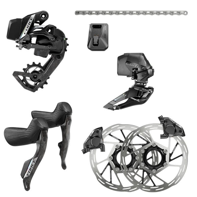 SRAM FORCE AXS E1 2x12V USB-C minisatsaggregat