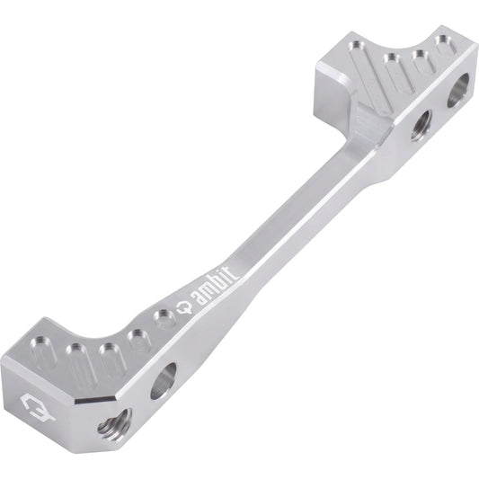 Adaptateur Etrier Avant / Arrière PM/PM AMBIT +40mm Argent