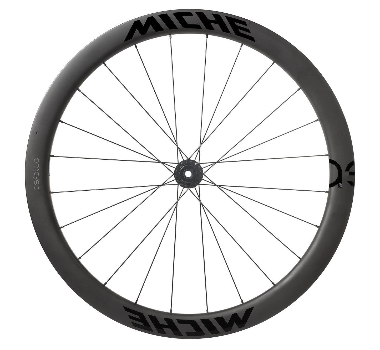 Par MICHE ASFALTO 45 Tubeless Ready-hjul (centerlås)