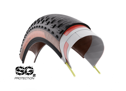 Pneu WTB BYWAY RS 50 700x50c Dual DNA SG2 Tubeless Ready Noir