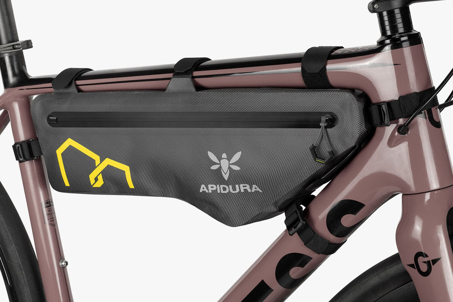 APIDURA EXPEDITION COMPACT FRAME PACK DRY 4,5 L ramväska Svart