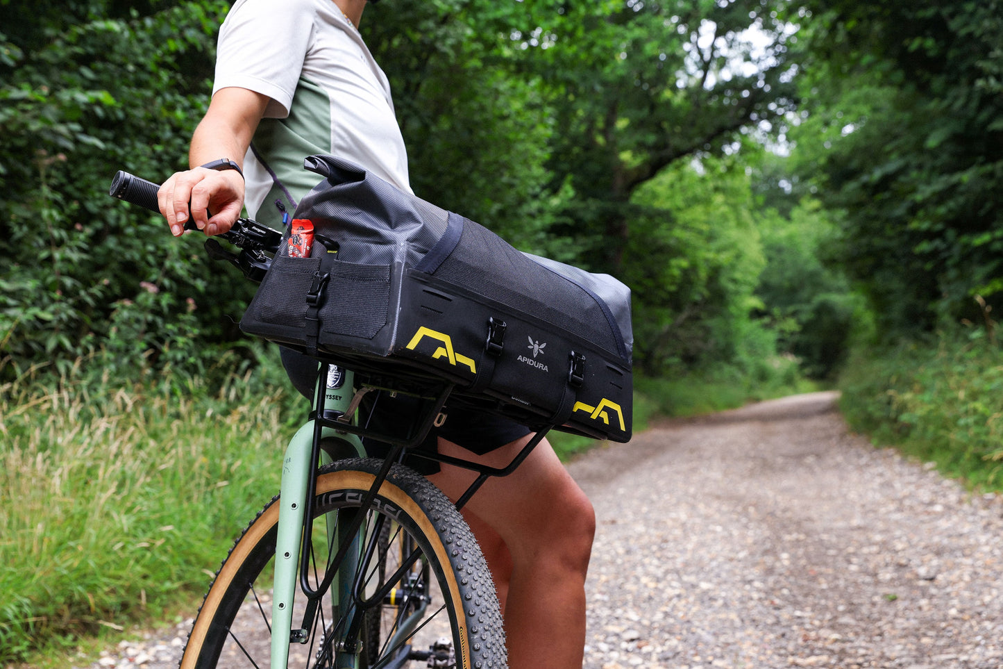 Sacoche de Guidon APIDURA EXPEDITION FRONT RACK PACK 20 L Noir