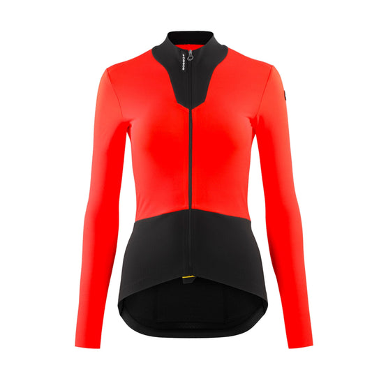 Maillot ASSOS DYORA R SPRING FALL S11 Manches Longues Femme LollyRed
