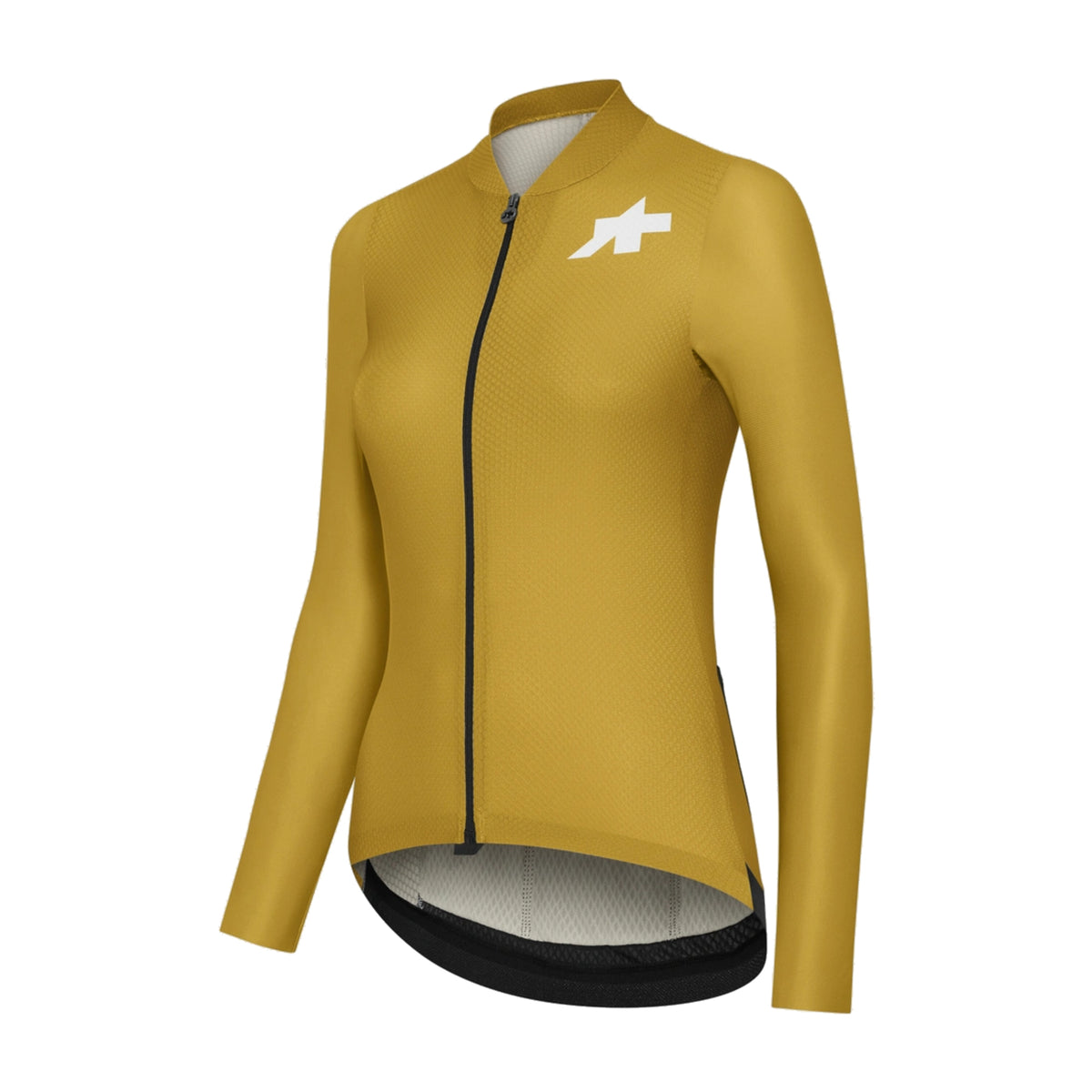 Maillot ASSOS UMA GT S11 EVO Manches Longues Femme Godlen Yellow