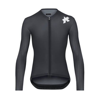 Maillot ASSOS EQUIPE RS S11 Manches Longues Noir/Gris