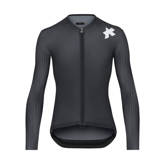 Maillot ASSOS EQUIPE RS S11 Manches Longues Noir/Gris
