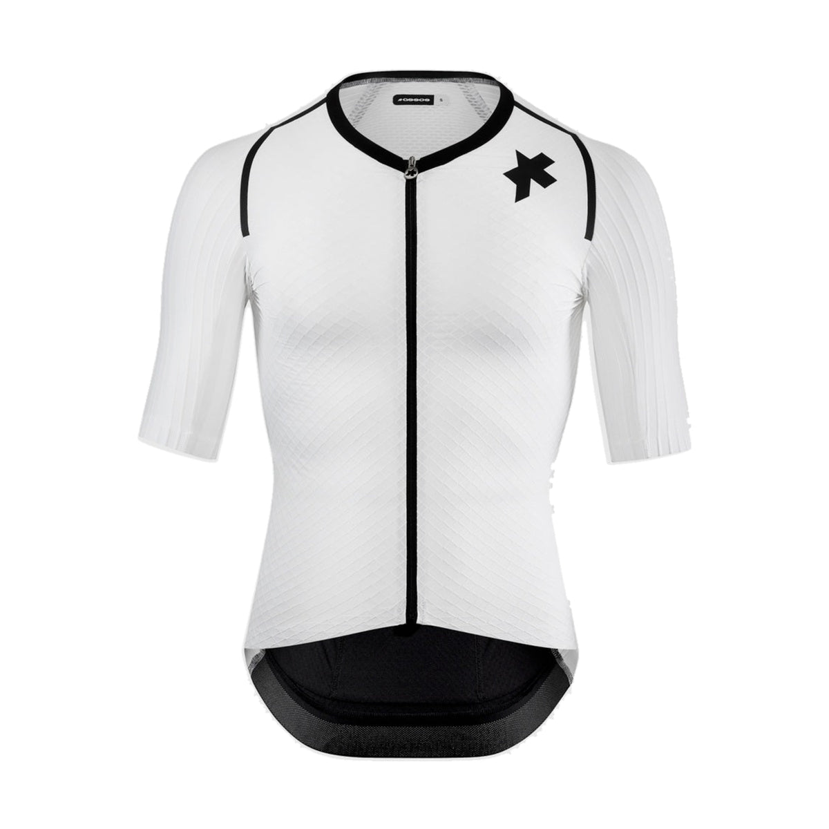 Maillot ASSOS EQUIPE RSR BOLIDE Manches Courtes Blanc