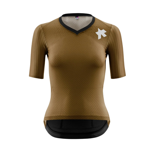 Maillot ASSOS DYORA RSV S11 Manches Courtes Femme Jupiter Gold
