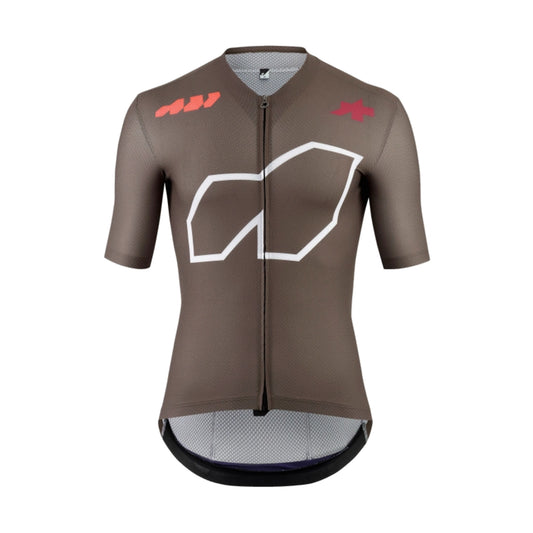 Maillot ASSOS EQUIPE R S11 We are the A Manches Courtes Marron