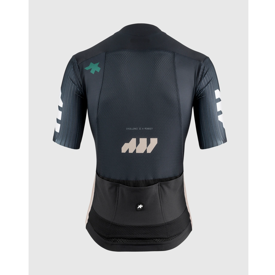 ASSOS EQUIPE RS S11 Something to say Dres s krátkým rukávem modrý