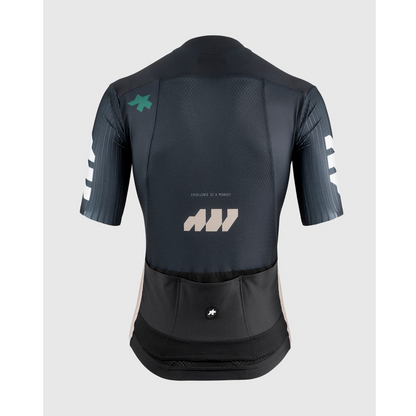 Maillot ASSOS EQUIPE RS S11 Something to Say Manches Courtes Bleu