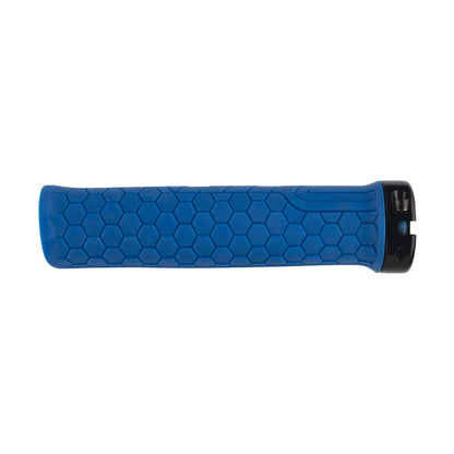 Grips RACE FACE GETTA Lock-On 135mm Bleu