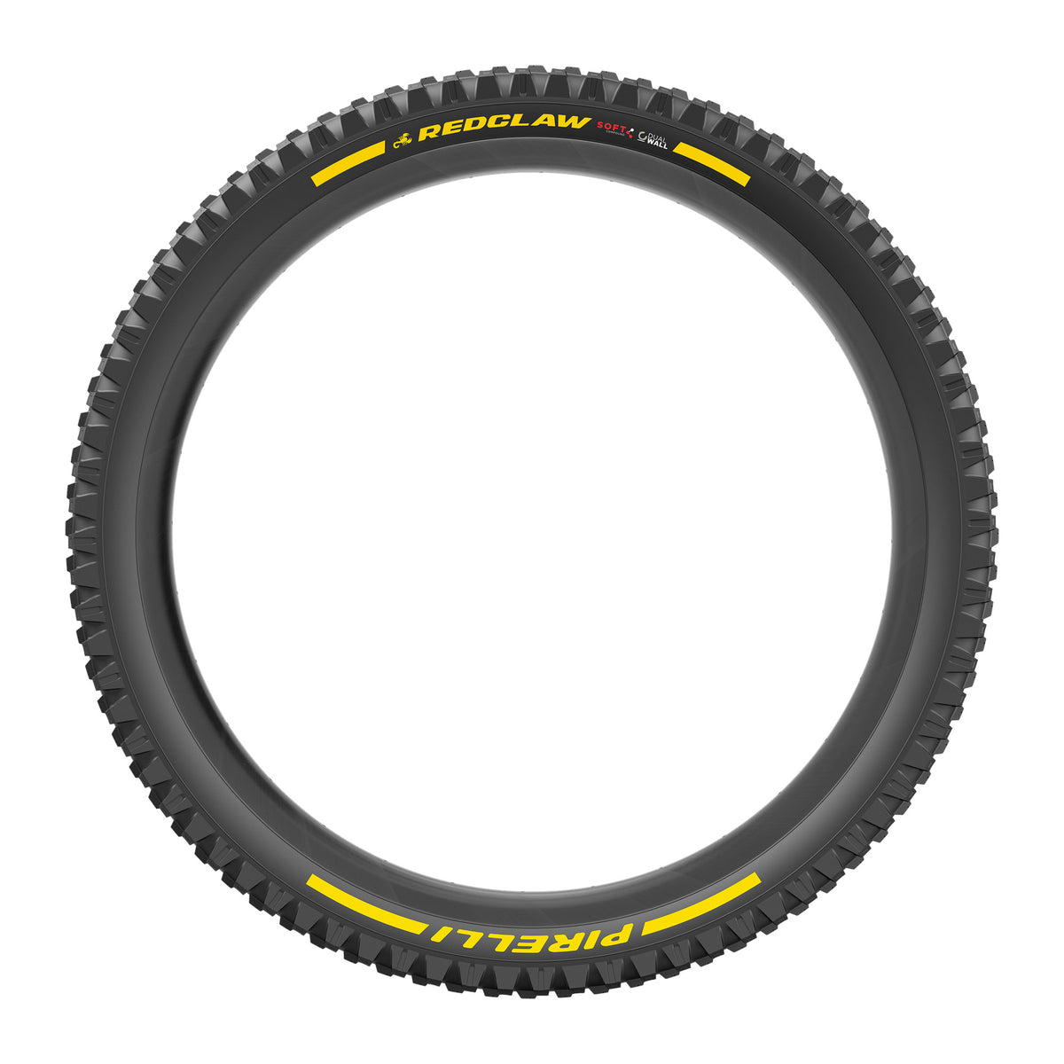 Pneu PIRELLI SCORPION RED CLAW 29x2.40 Soft DualWall Tubeless Ready Souple Noir/Jaune Team Edition