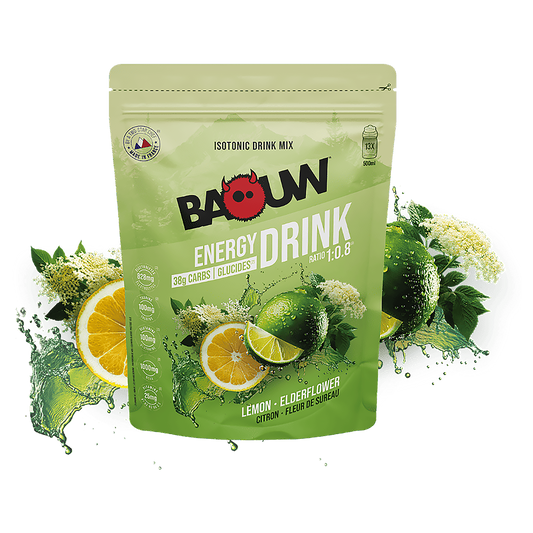 BAOUW ISOTONIC Energidryck (585g) Citron Fläderblomma