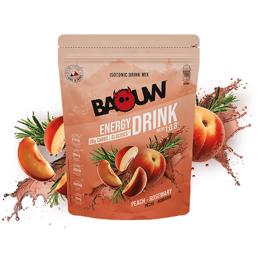 BAOUW ISOTONIC Energidryck (585g) Persika Rosmarin