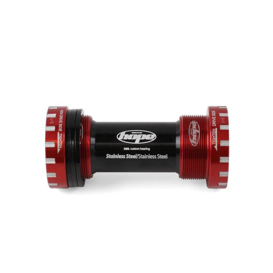 Boîtier de Pédalier HOPE 68/73 mm Axe 24 mm Rouge