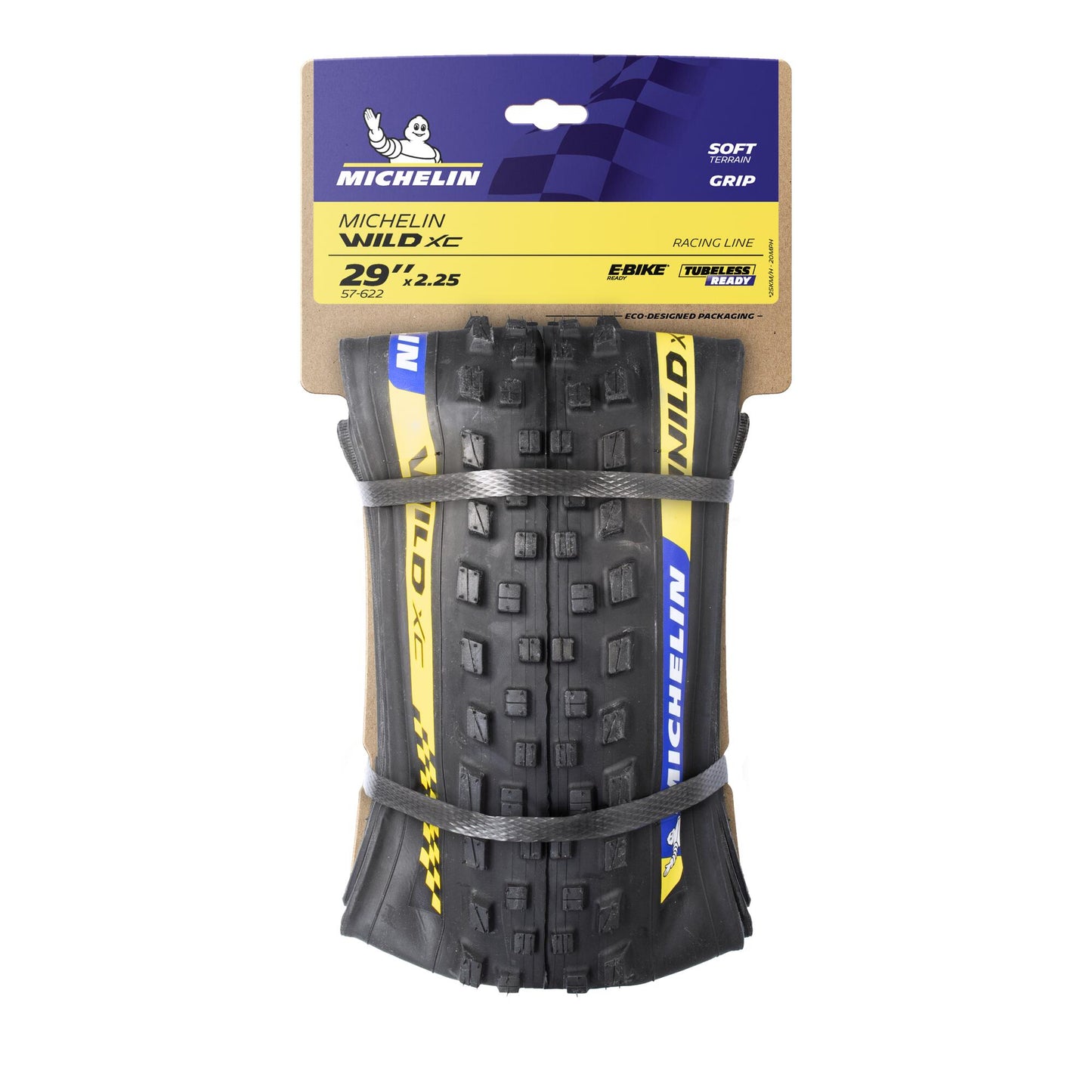 Pneu MICHELIN WILD XC Racing Line 29x2.35 Tubeless Ready Souple