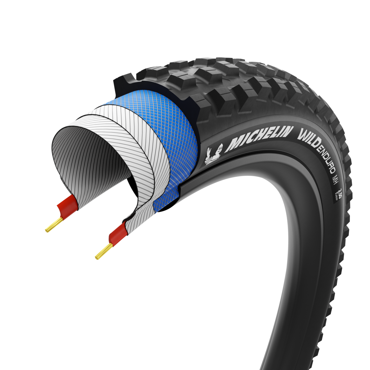 MICHELIN WILD ENDURO MH 29x2.50 Tubeless Ready Soft Black-dæk