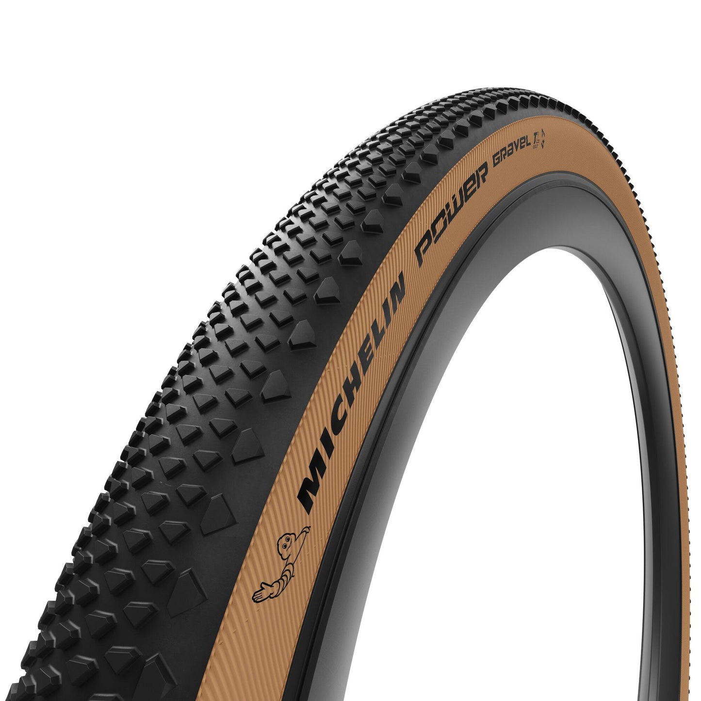 Opona MICHELIN POWER GRAVEL Competition Line 700x57 Tubeless Ready Brown