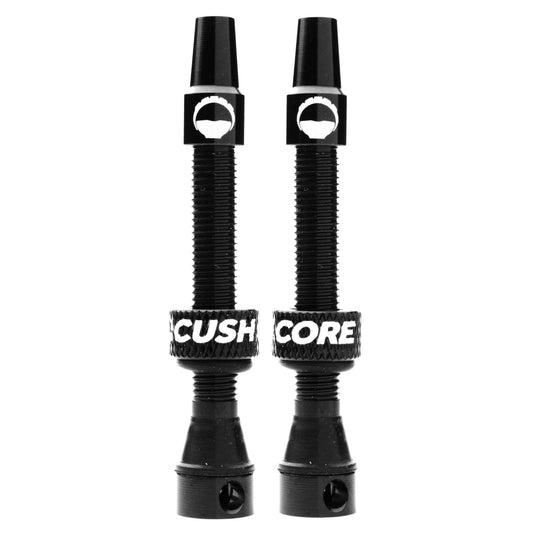 Paire de Valves Tubeless CUSHCORE 44 mm Noir