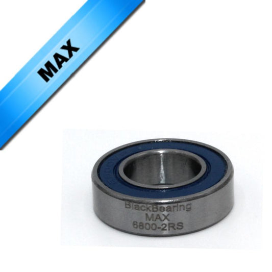 Łożysko sterujące BLACK BEARING MAX 6800 E-2rs 10/11,5x19x5 mm