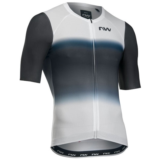 Maillot NORTHWAVE BLADE AIR Manches Courtes Blanc/Noir