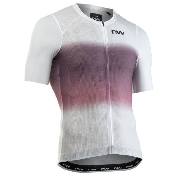 Maillot NORTHWAVE BLADE AIR Manches Courtes Blanc/Violet