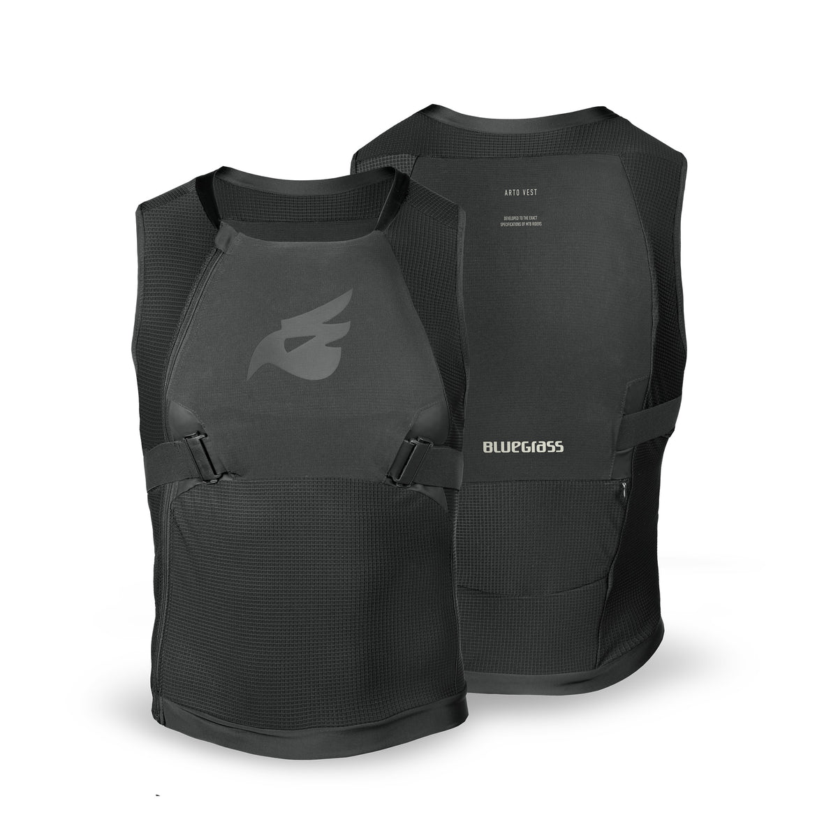 Gilet de Protection BLUEGRASS ARTO Sans Manches Noir