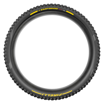 Pneu PIRELLI SCORPION EMPEROR 29x2.40 Soft ProWall Tubeless Ready Souple Noir/Jaune Team Edition