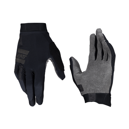 Gants LEATT MTB 1.0 GRIP R Stealth Noir/Gris