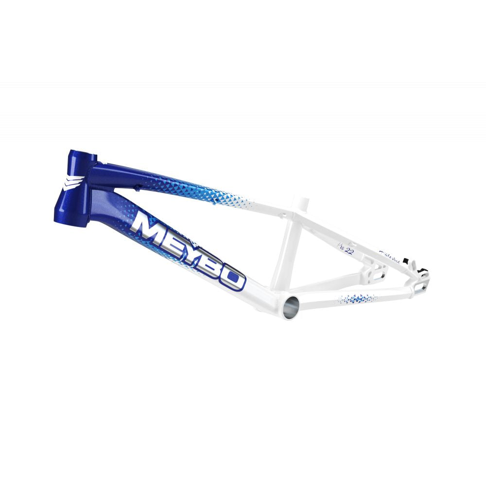 Cadre MEYBO HOLESHOT 2026 Blanc/Bleu