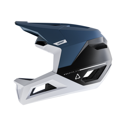 Casque VTT LEATT MTB GRAVITY 5.0 Bleu/Blanc