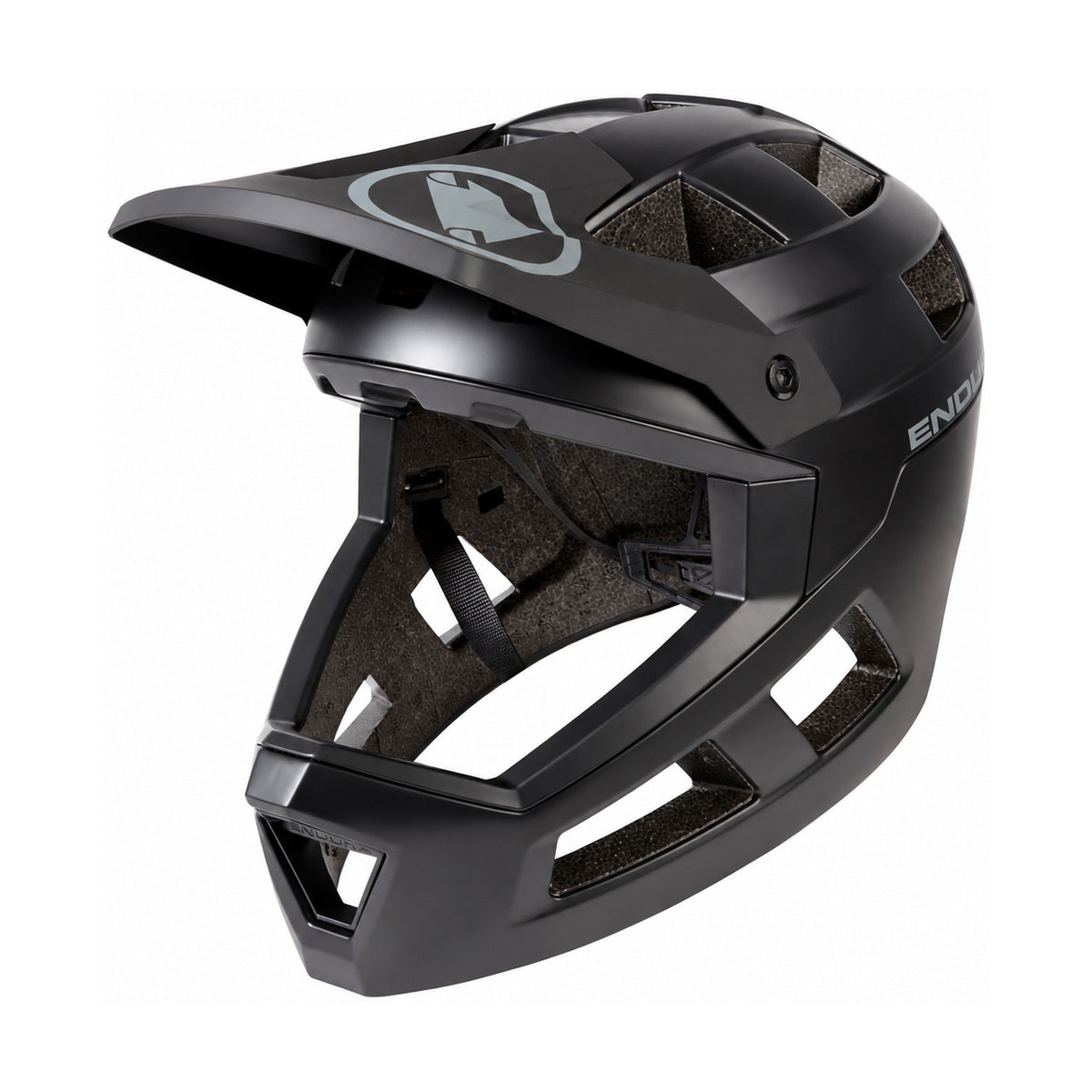 Casque VTT ENDURA SINGLETRACK INTEGRAL MIPS Noir — fond blanc