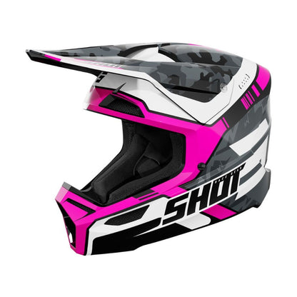 Casque BMX SHOT FURIOUS Flash Pink Glossy